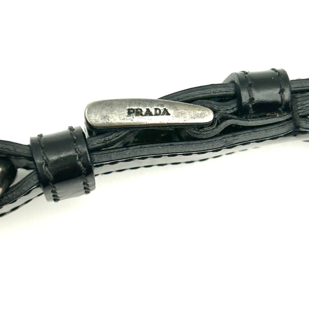 Prada Tessuto Nylon & Leather Bag with Grommet Embellishment - Picture 5 of 16